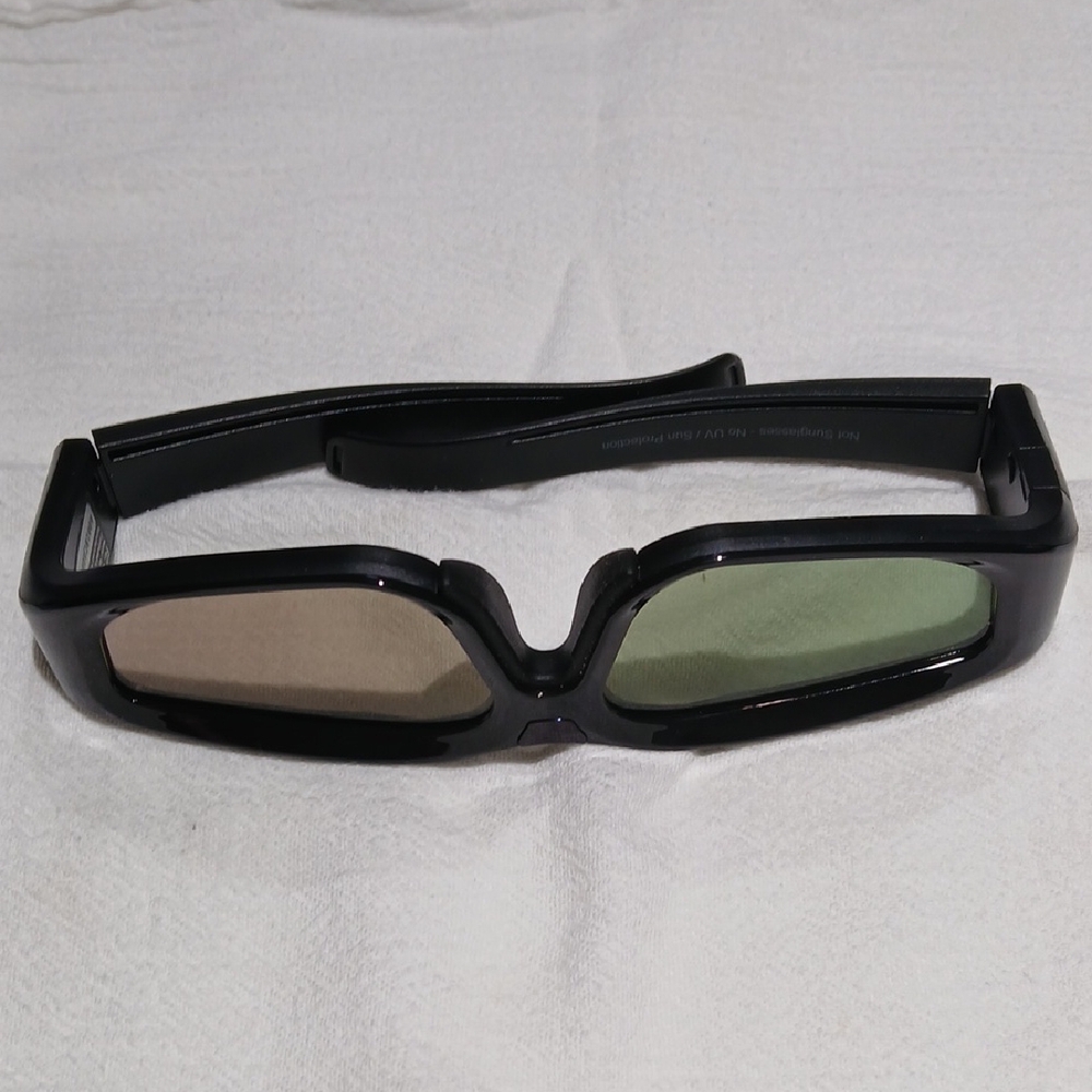 LG Black Wearable 3D Glasses Size 0S.